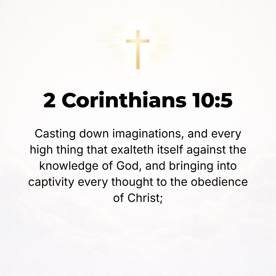 2 Corinthians 10:5 - [Inasmuch as we] refute arguments and theories and reasonings and every proud and lofty thing that sets itself up against the [true] knowledge of God; and we...