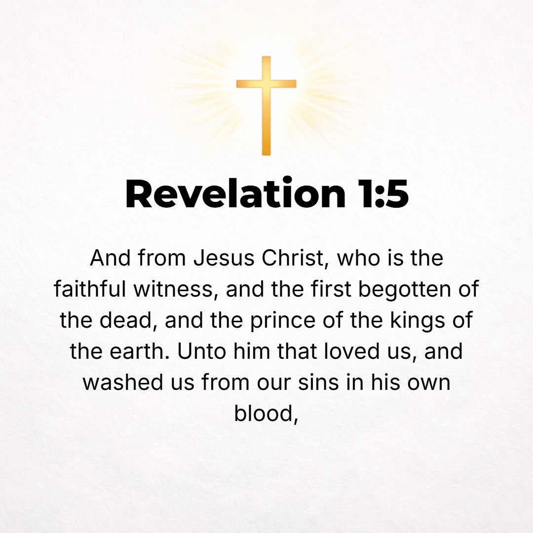Revelation 1:5 - And from Jesus Christ the faithful and trustworthy Witness, the Firstborn of the dead [first to be brought back to life] and the Prince (Ruler) of the kings ...